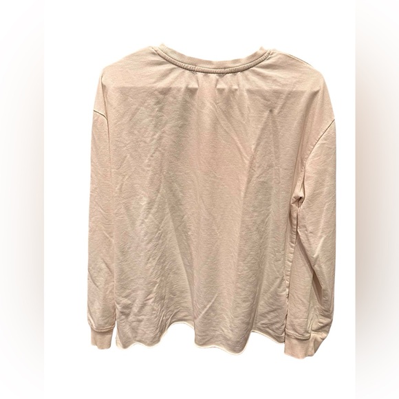 Women’s Cream Long-Sleeve Graphic Tee - 'Here Comes the Sun' MEDIUM - Picture 3 of 5